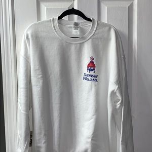 Long sleeve Sherwin Williams sweater